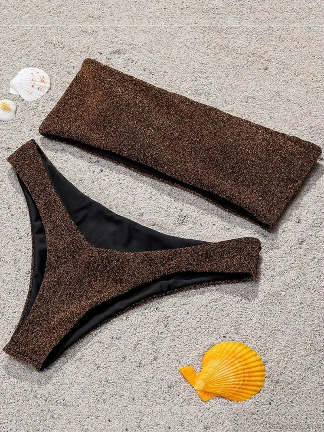 Sparkling High Waist Bikini Set image 6