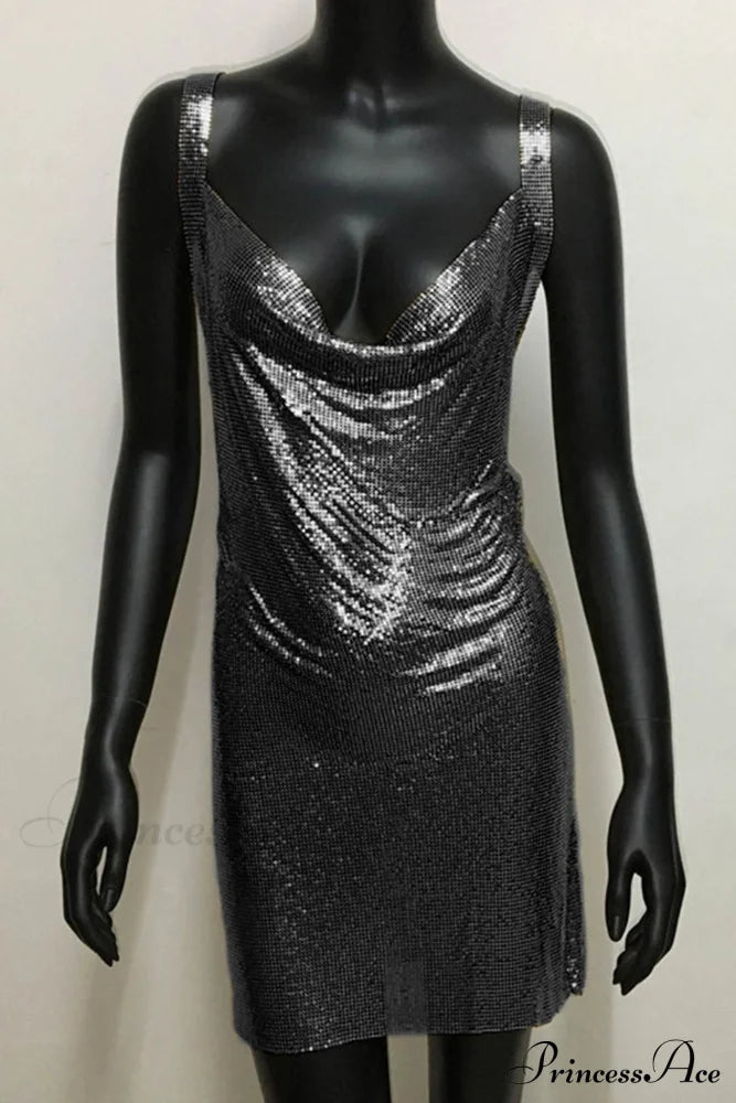 Sparkling Rhinestone Cami Dress image 11