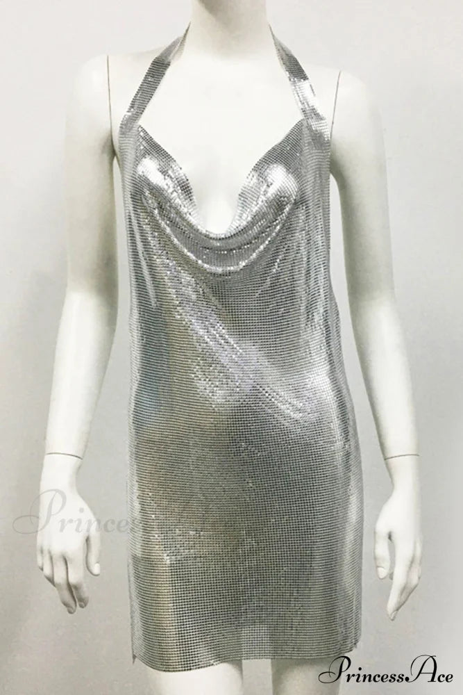 Sparkling Rhinestone Cami Dress image 13