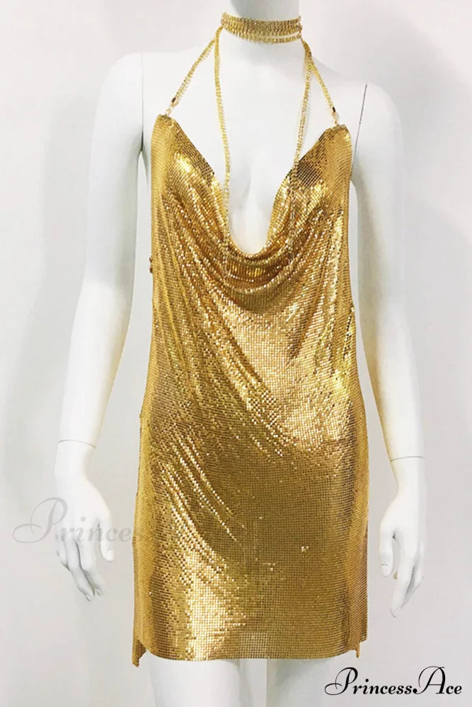 Sparkling Rhinestone Cami Dress image 5