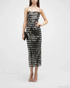 Sparkling Sexy Slim Sequin Dress Spaghetti Strap Sleeveless Sling Party Dress image 6