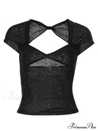 Square Collar Backless Elegant Skinny Streetwear Crop Top image 6