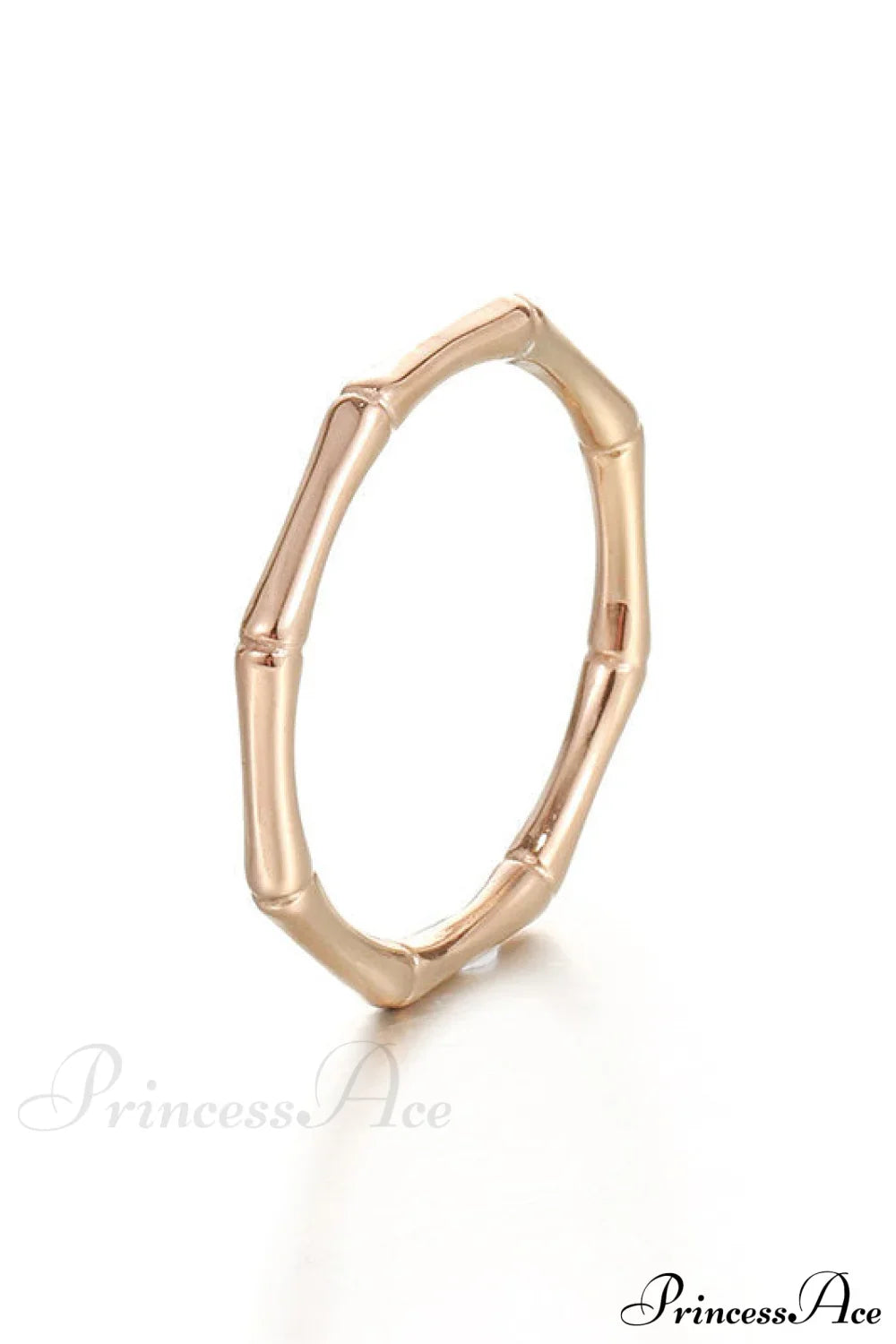 Stainless Steel Bamboo Shape Closed Rings image 5
