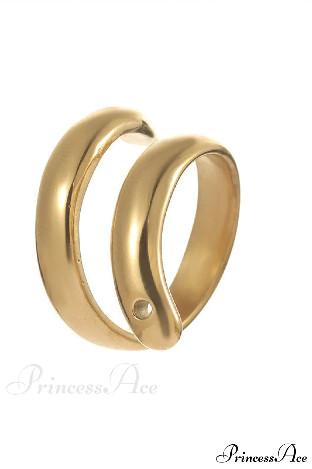 Stainless Steel Exaggerated Serpentine Cast Ring image 5