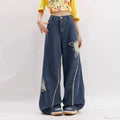 Star Baggy Denim Wide Leg Pants image 5