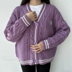 Star Embroidered V-neck Cardigan image 2