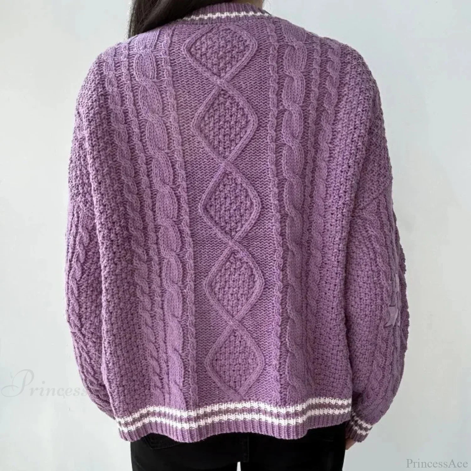 Star Embroidered V-neck Cardigan image 4