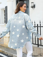 Star Jacket with Denim Pockets image 2
