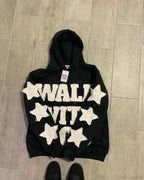 Star Patch Embroidery Hoodie image 3