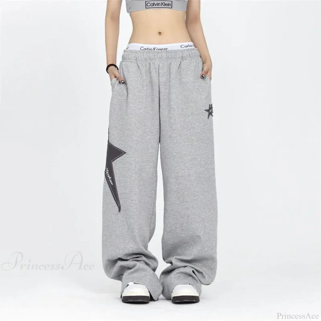 Stars Embroidery Pants Pants image 2