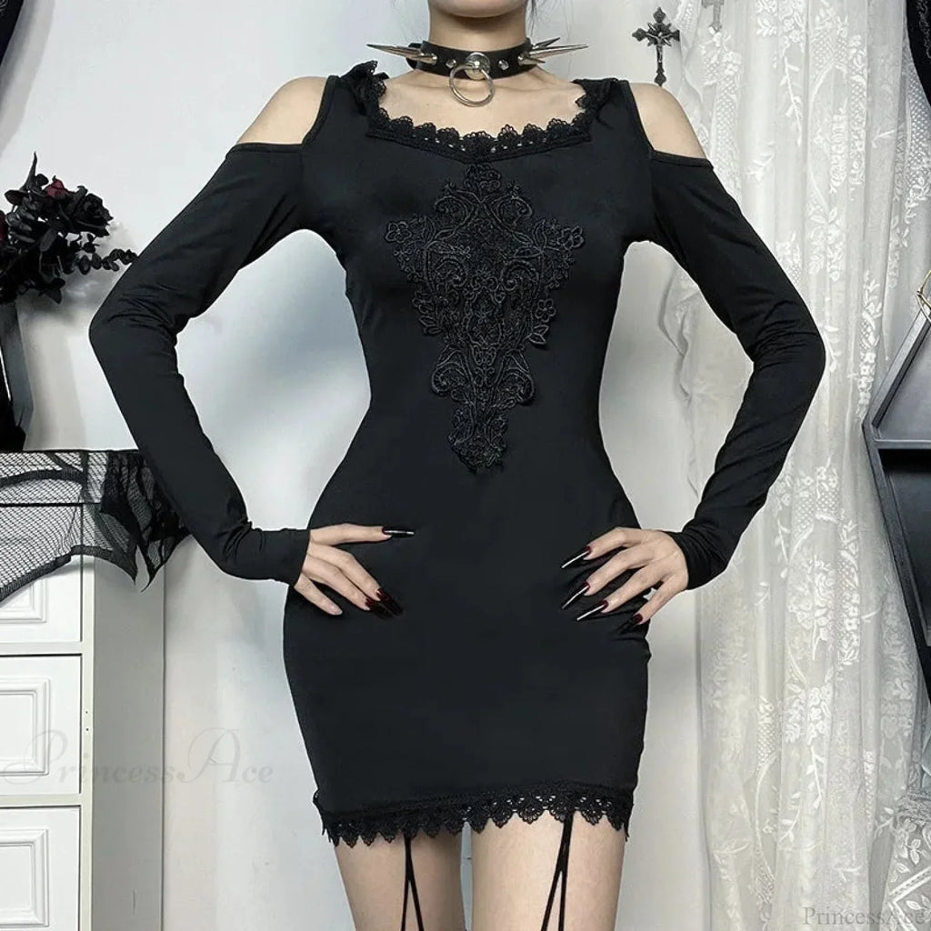 Stitched Hooded Small Dress image 1