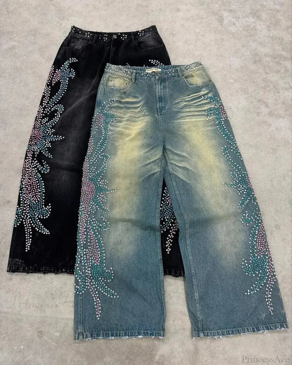 Stonework Medieval Stitched Loose Pant image 3