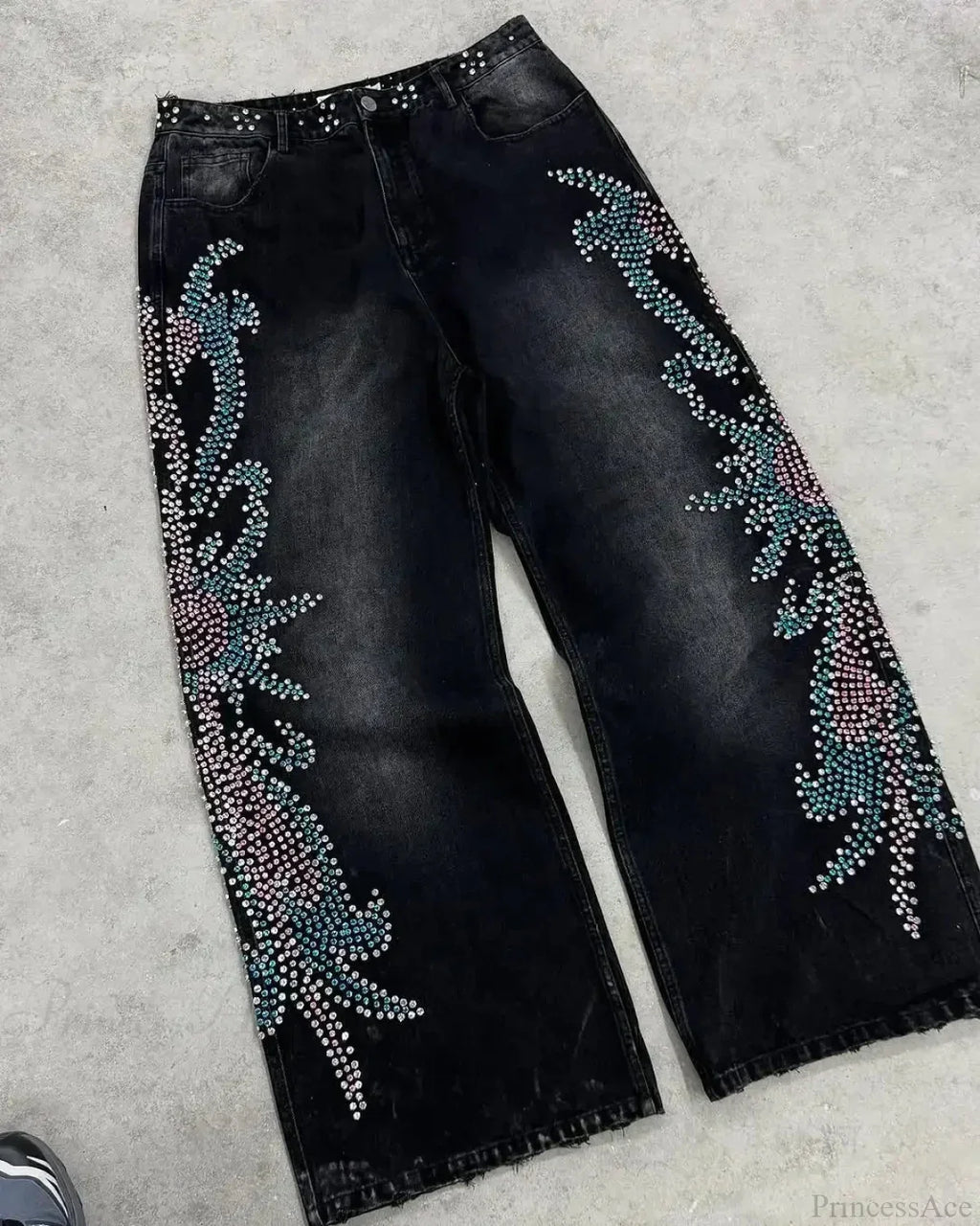 Stonework Medieval Stitched Loose Pant image 5