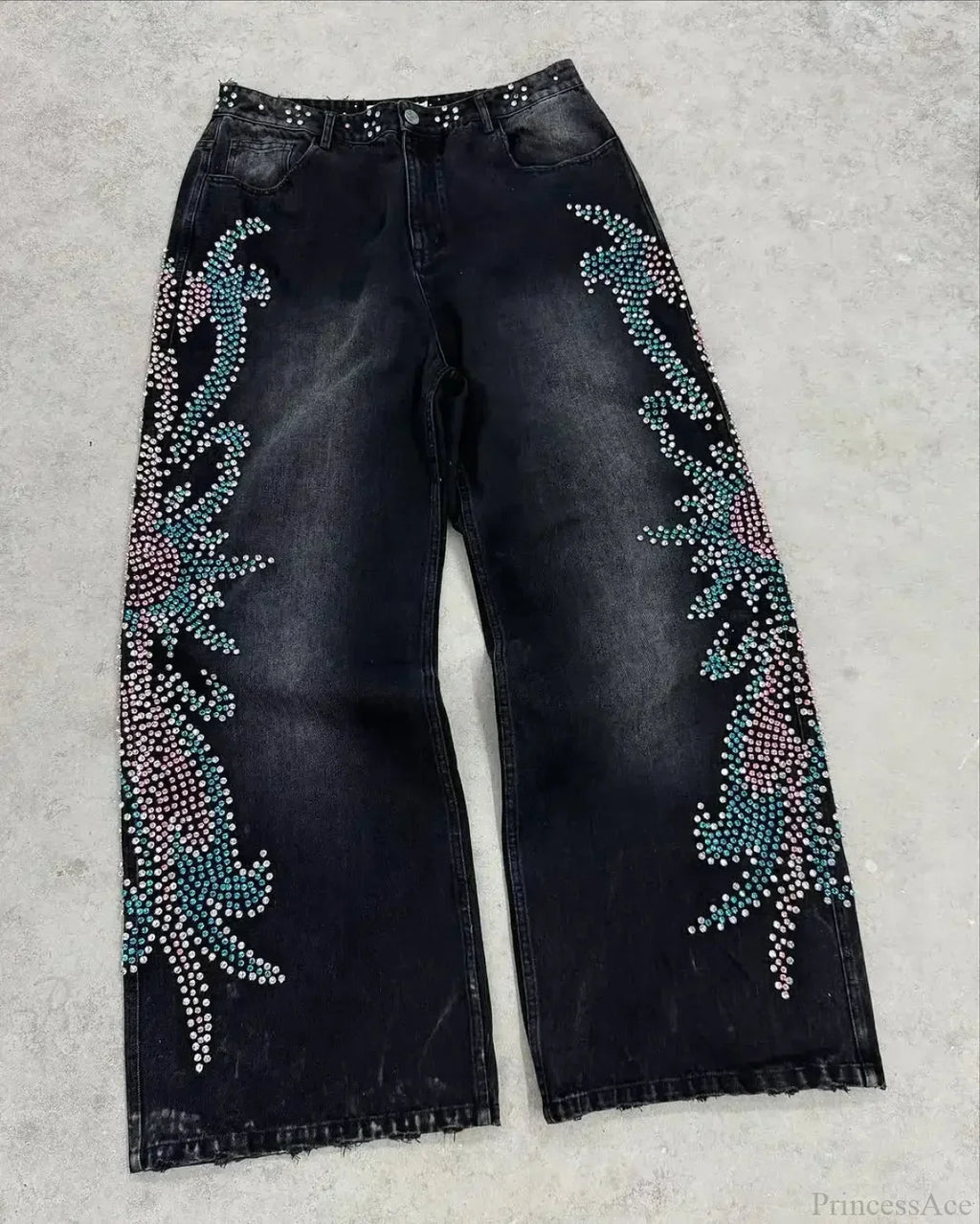Stonework Medieval Stitched Loose Pant image 6