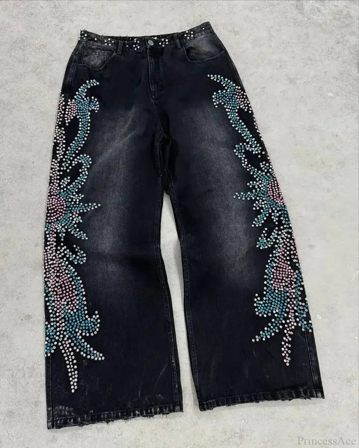 Stonework Medieval Stitched Loose Pant image 6