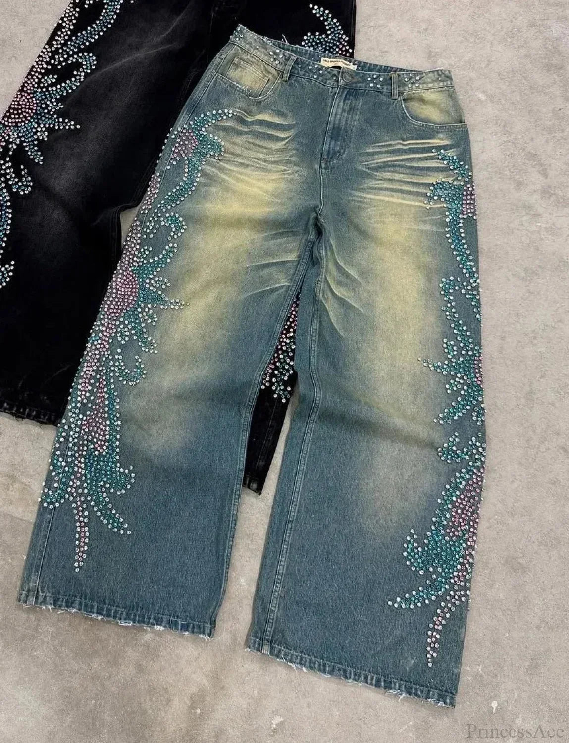 Stonework Medieval Stitched Loose Pant image 4