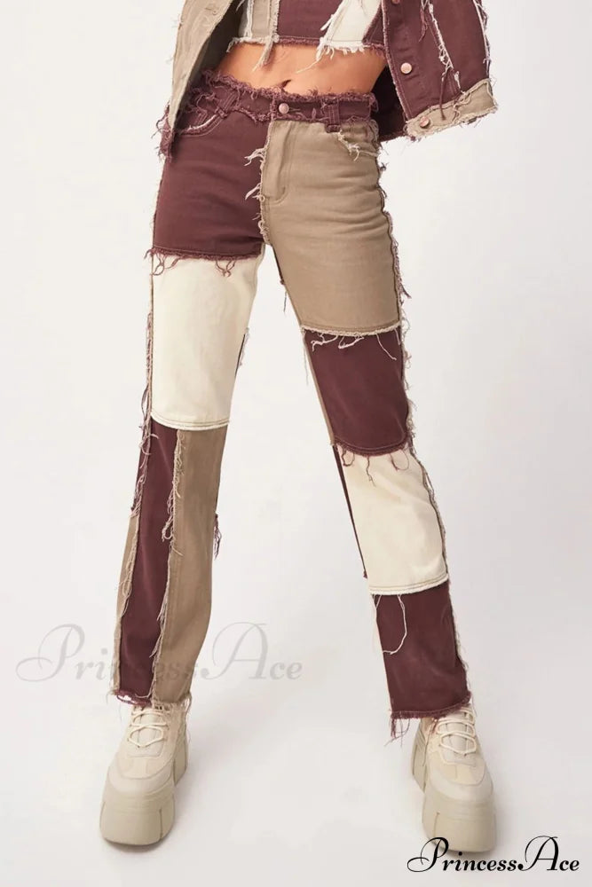 Straight-leg Jeans with Panels image 4