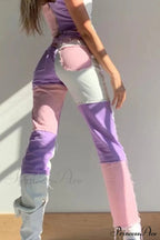 Straight-leg Jeans with Panels image 7