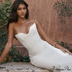 Strapless Corset Mermaid Prom Formal Occasion Luxury Long Mini Maxi Dress image 2