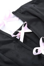 Strapless Dress with Bow-Tie Cut-Out image 9