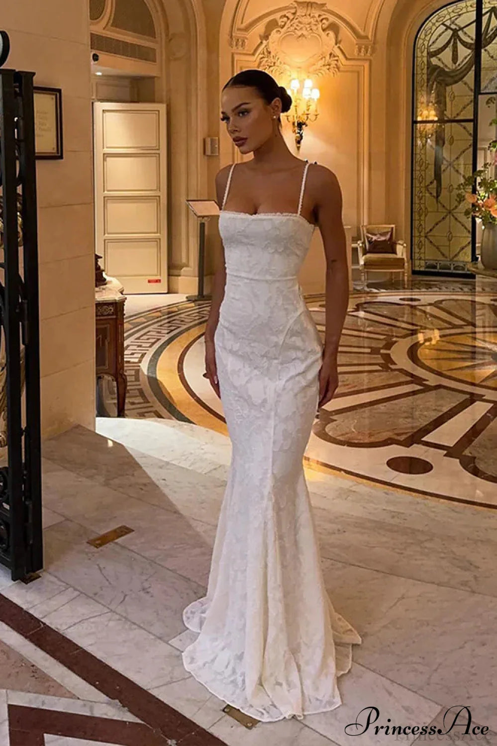 Strappy Backless Lace-Up Sexy Bodycon Maxi Dress image 1