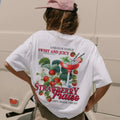 Strawberry Retro Streetwear T-shirt image 1
