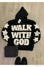 Street Style Alphabet Hoodie image 5