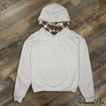 Street Style Reversible Plaid Hoodie image 1