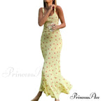 Strip Sleeve Bodycon Maxi Dress image 5