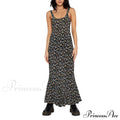 Strip Sleeve Bodycon Maxi Dress image 3