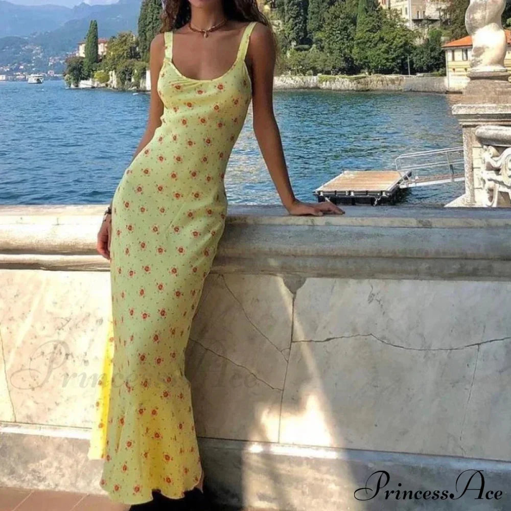 Strip Sleeve Bodycon Maxi Dress image 1