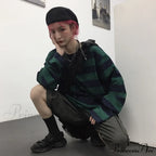 Stripe Long Grunge Arm Tee image 3