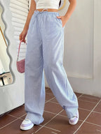 Striped Casual School Season Daily Wear Pant image 4