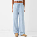 Striped Pajama Casual Elastic Waist Pant image 1