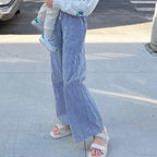 Striped Summer Loose Long Drawstring Pant image 5