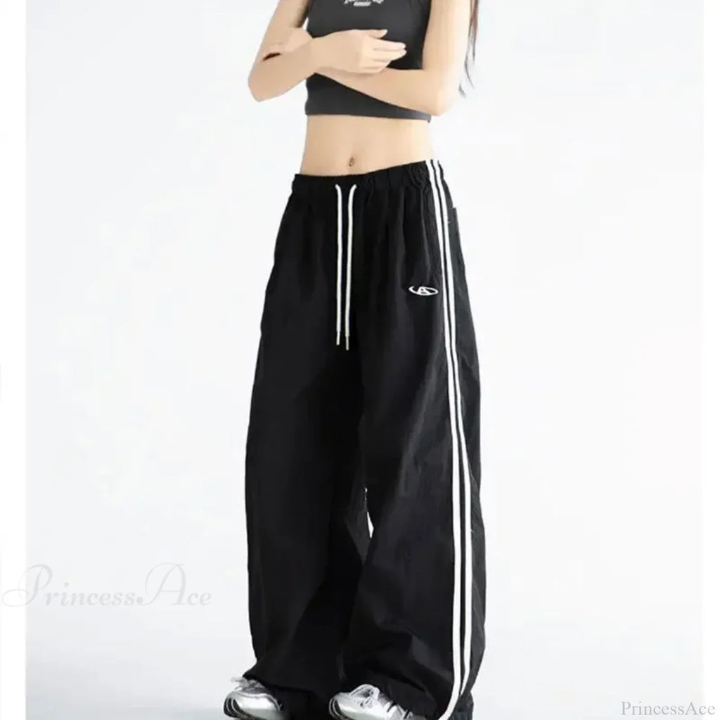 Striped Vintage Y2K Women Sweatpants Pants image 5