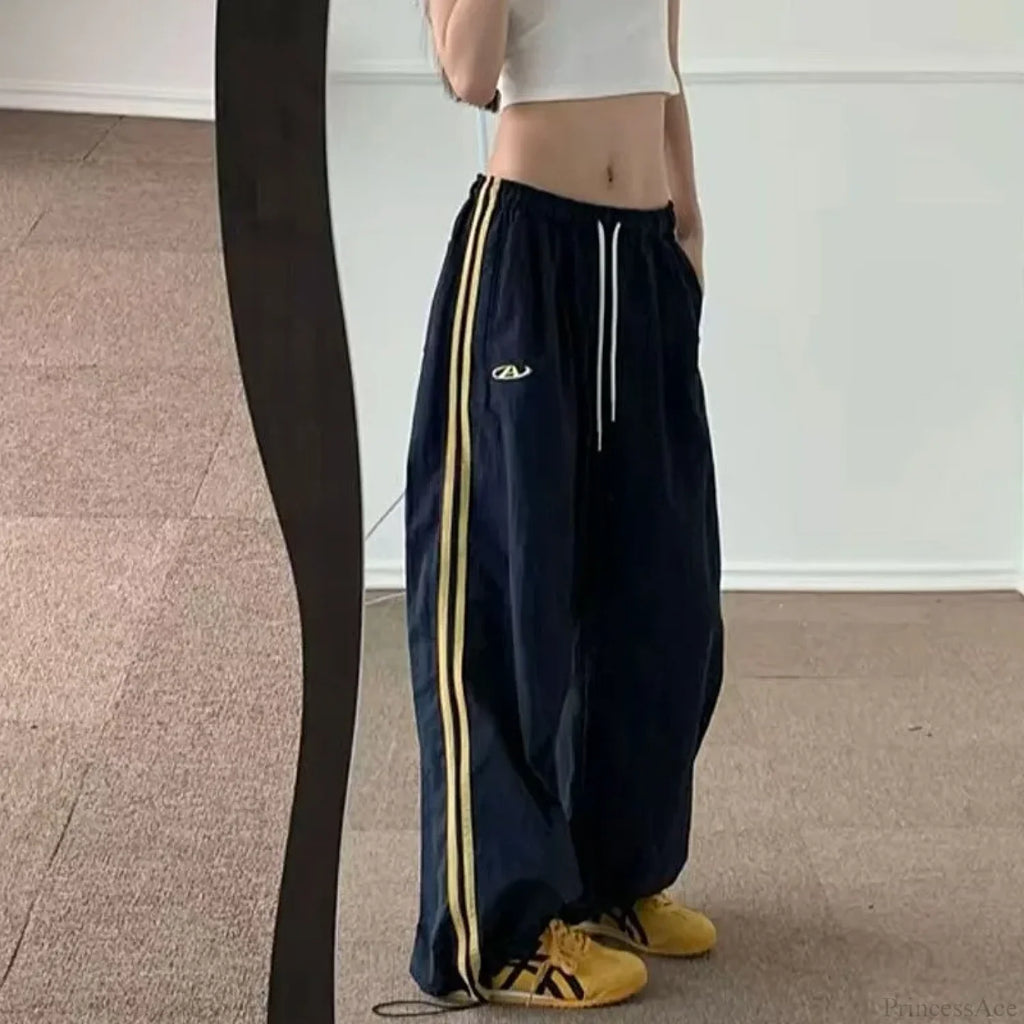 Striped Vintage Y2K Women Sweatpants Pants image 7