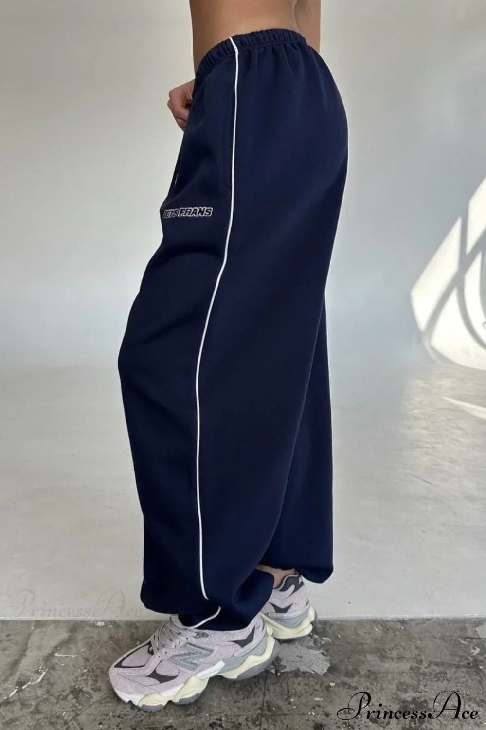 Striped Wide Leg Drapey Convertible Cuffed Pants image 11