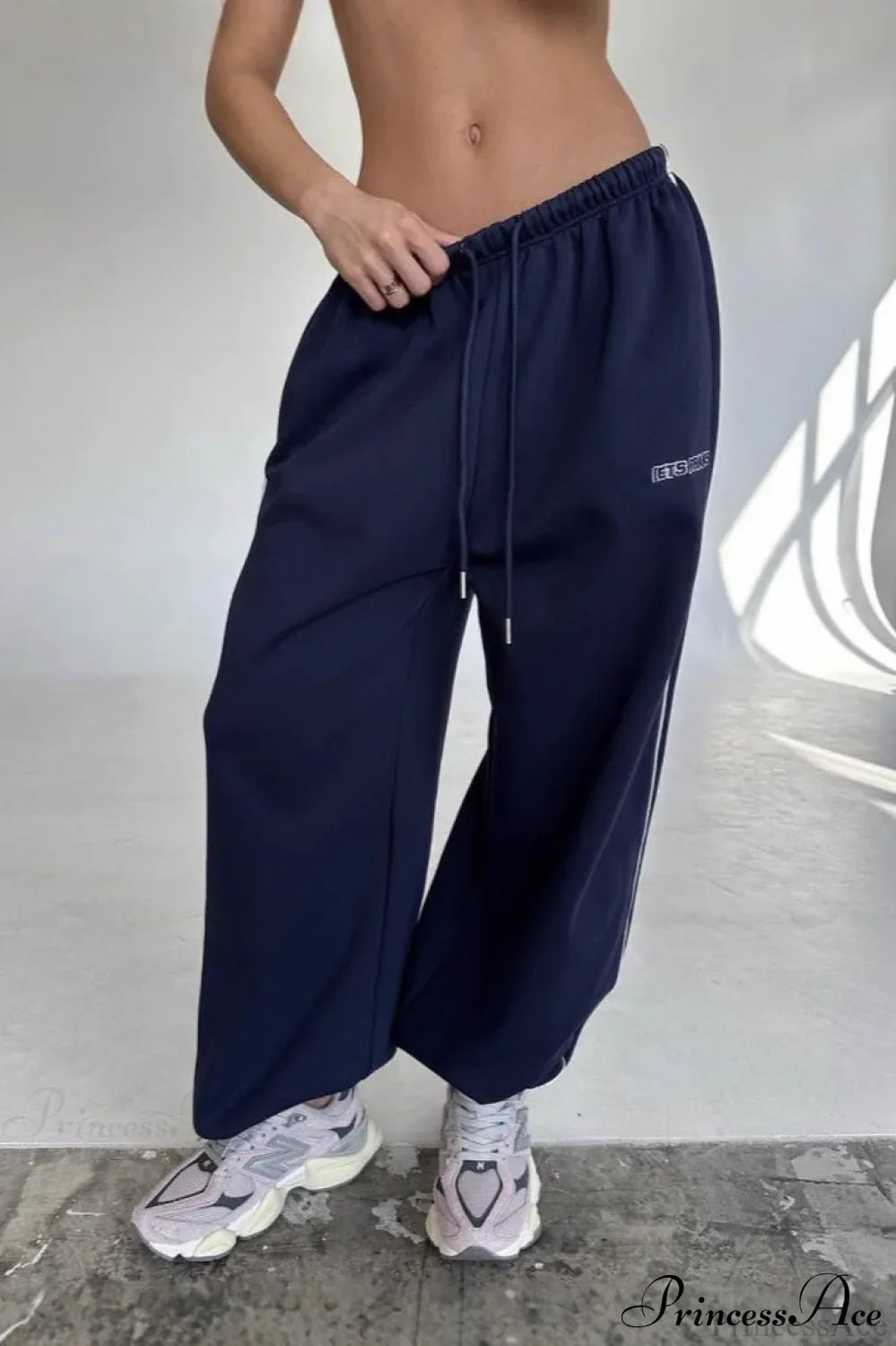 Striped Wide Leg Drapey Convertible Cuffed Pants image 10