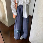 Striped Y2K Women Casual Elastic Pants image 5