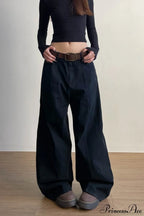 Structured Tailored Wide-Leg Cargo Pants image 3