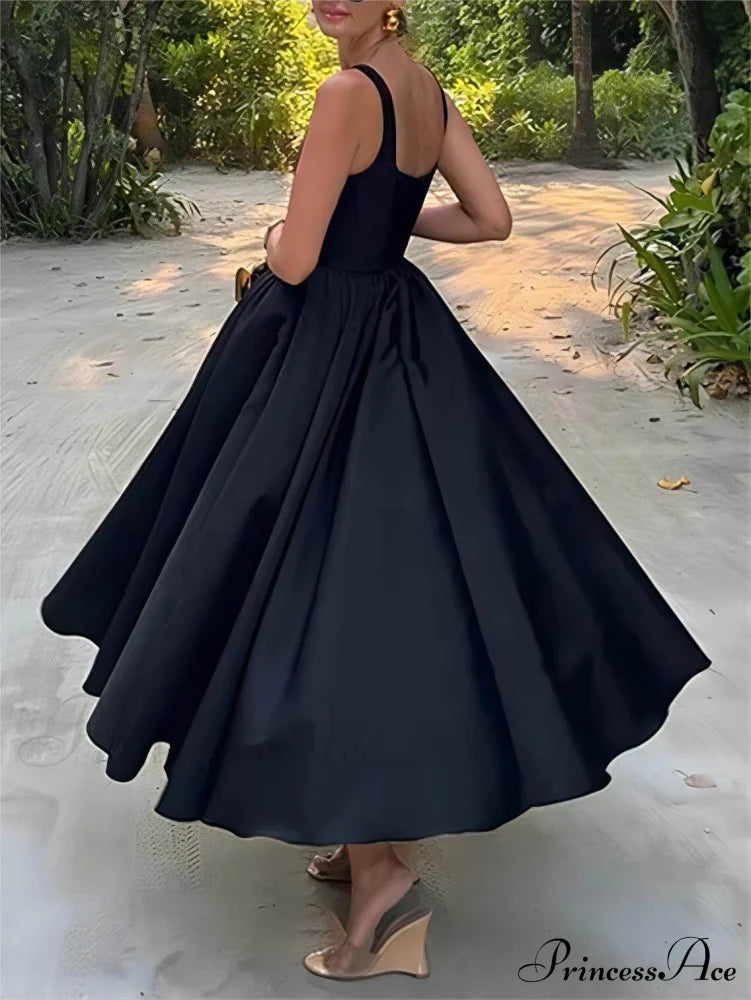Elegant Off-Shoulder Strapless Midi Dress image 5