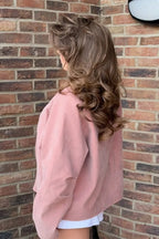 Suede Long Sleeve Elegant Casual Jacket image 5