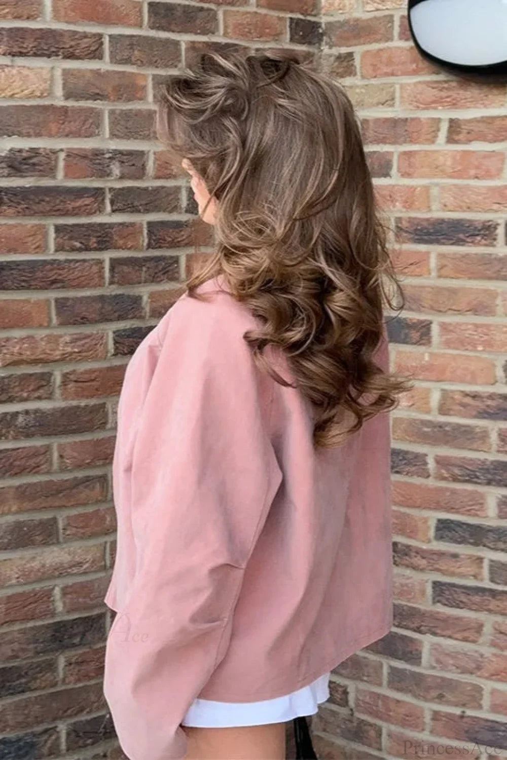 Suede Long Sleeve Elegant Casual Jacket image 5