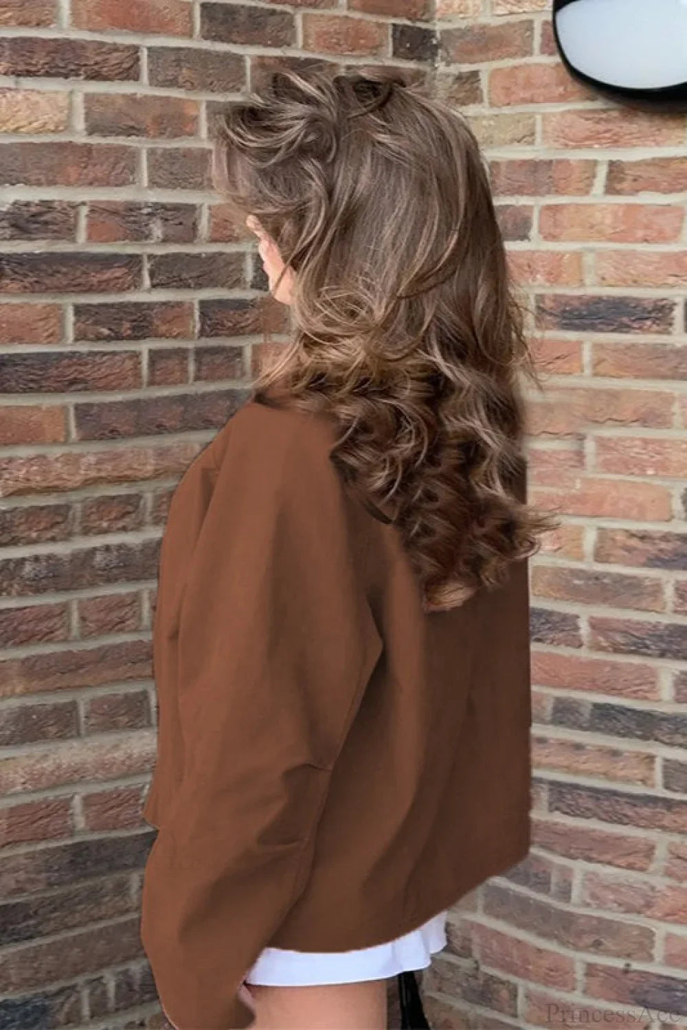 Suede Long Sleeve Elegant Casual Jacket image 8