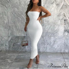 Summer Black Spaghetti Strap Backless Solid Sleeveless Elegant Party Bodycon Dress image 1