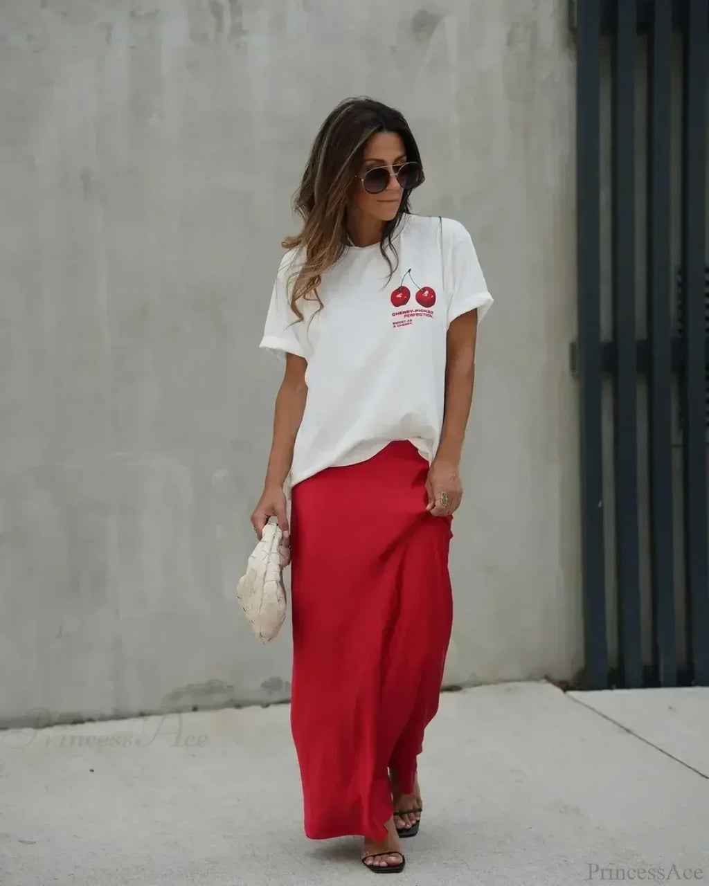 Summer Cherry Graphic T-shirt image 1
