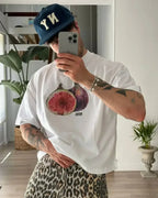 Summer Cherry Graphic T-shirt image 7