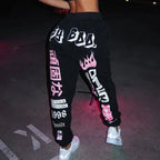 Summer Graphic High Waist Jogger Pants image 2