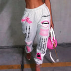 Summer Graphic High Waist Jogger Pants image 3